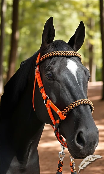 Bridon side pull Biothane avec montantV