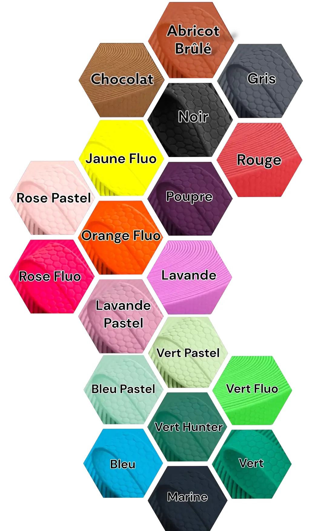 LR 2x7m en nid d'abeille