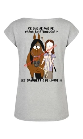 T-shirt B : Spaghettis de longe !