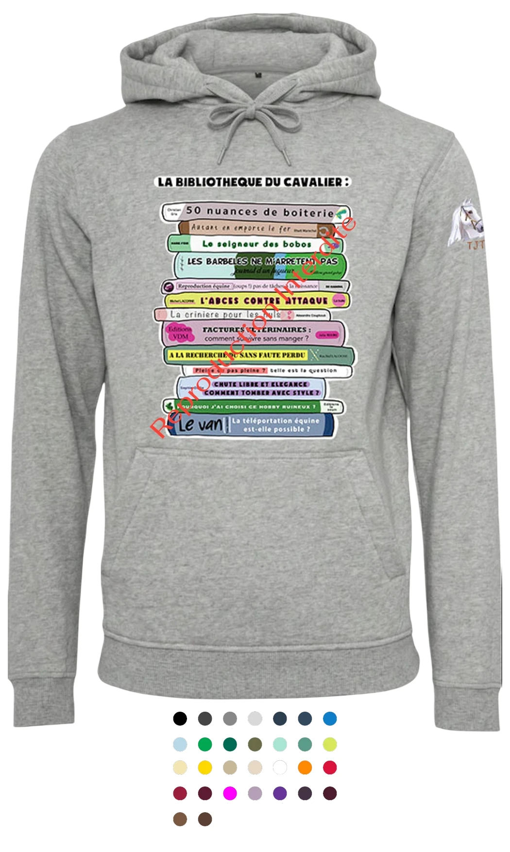 Sweat : La Bibliothèque du Cavalier !