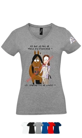 T-Shirt V : Spaghetti de longe !