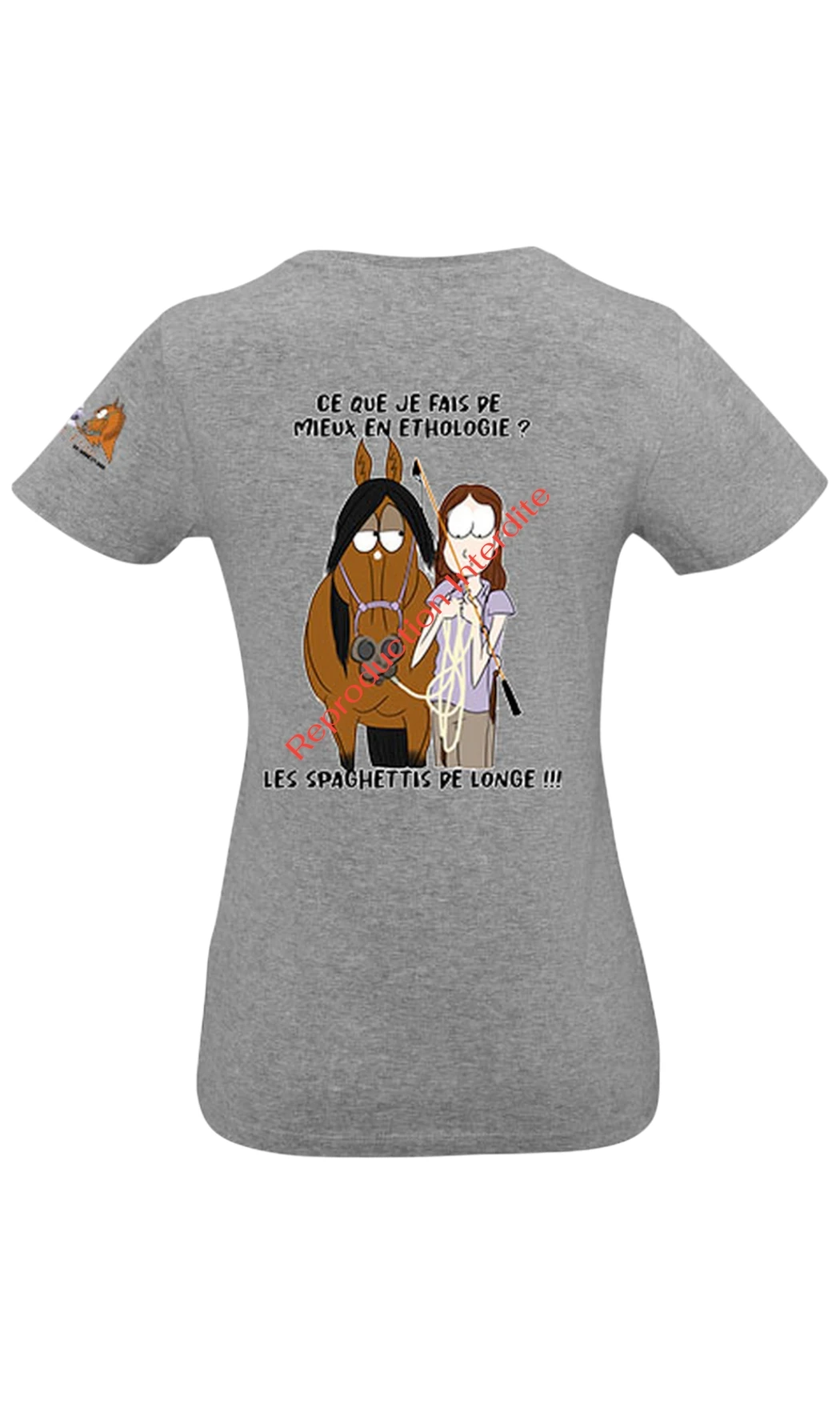 T-Shirt V : Spaghetti de longe !