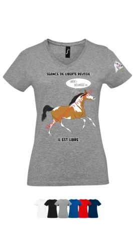T-Shirt V : Séance de liberté !