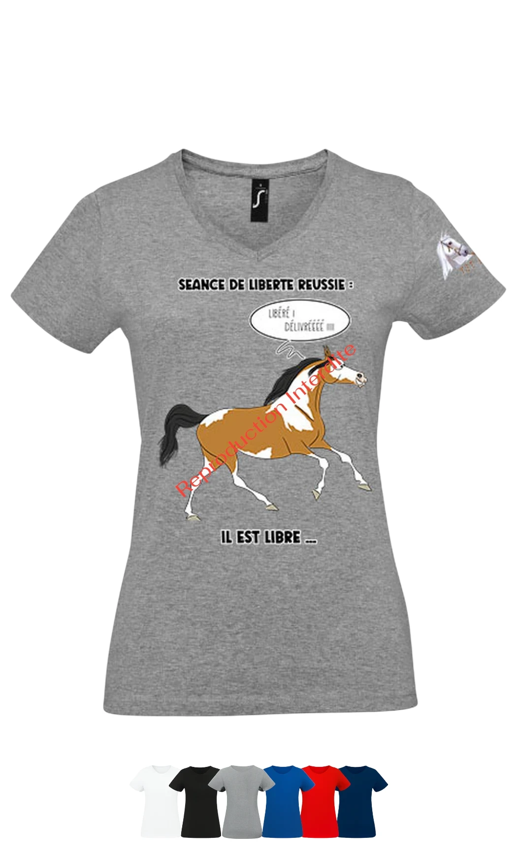 T-Shirt V : Séance de liberté !