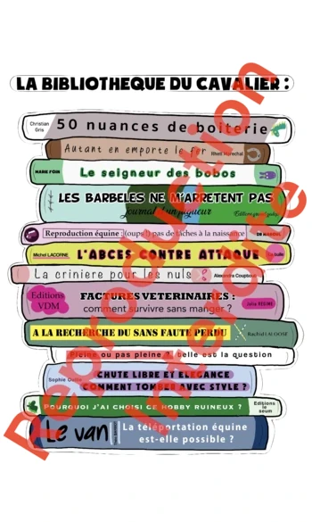 Sweat : La Bibliothèque du Cavalier !