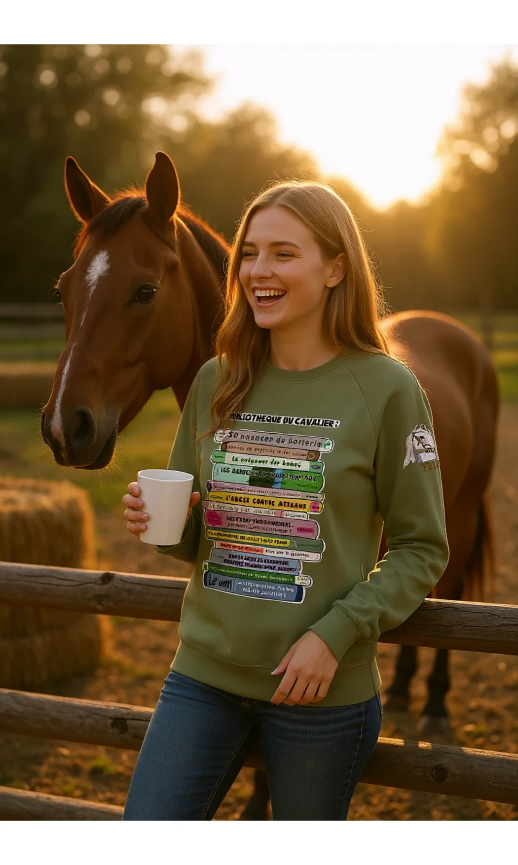 Sweat : La Bibliothèque du Cavalier !