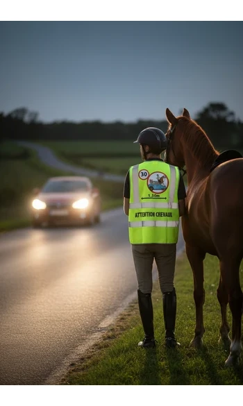 Gilet de sécurité adulte avec dessin