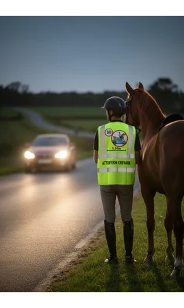 Gilet de sécurité adulte avec dessin