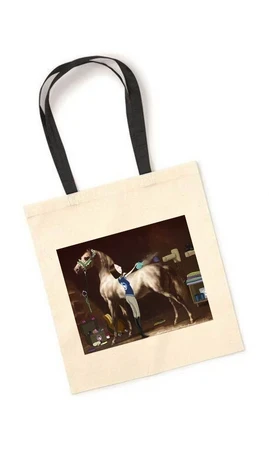 Sac shopping Géricault "Pur sang arabe"