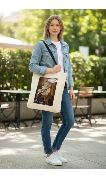 Sac shopping Alfred de Dreux