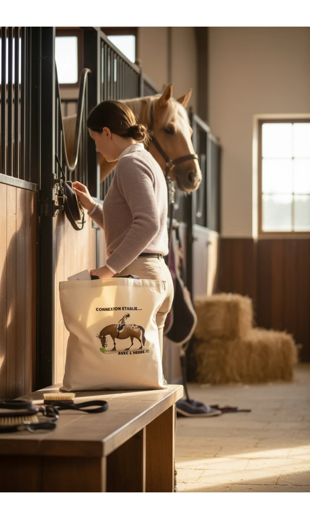 Sac shopping Connexion établie