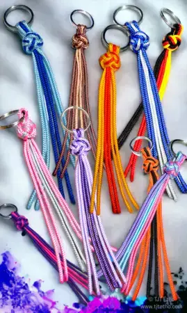 Porte clé boule diamant