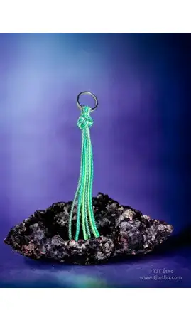 Porte clé boule diamant