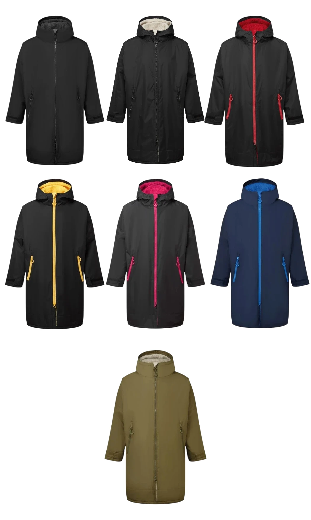 Manteau d’écurie imper. doublé sherpa EN