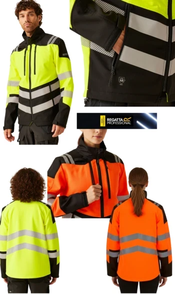 Veste X-Pro Softshell Réfléchissante