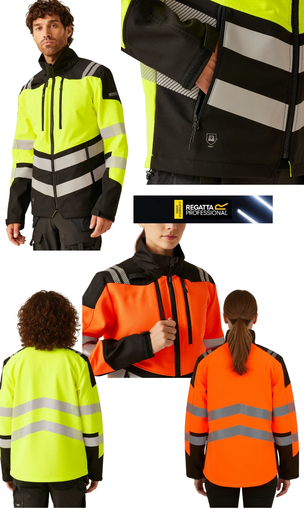 Veste X-Pro Softshell Réfléchissante