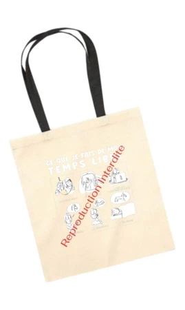 Sac shopping Ce que je fais de mon temps