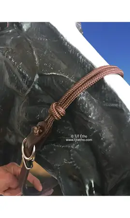 Muserolle side pull biothane